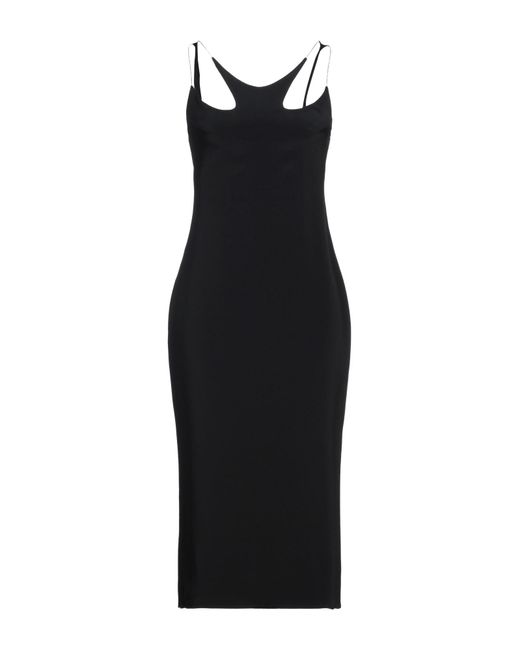Dion Lee Black Midi Dress