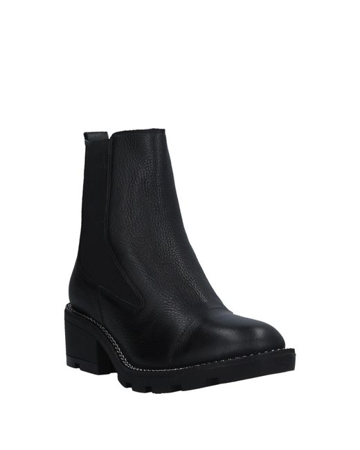 Kendall + Kylie Black Ankle Boots Soft Leather