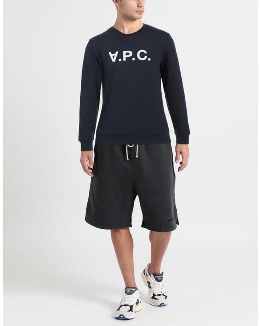 A.P.C. Blue Sweatshirt for men
