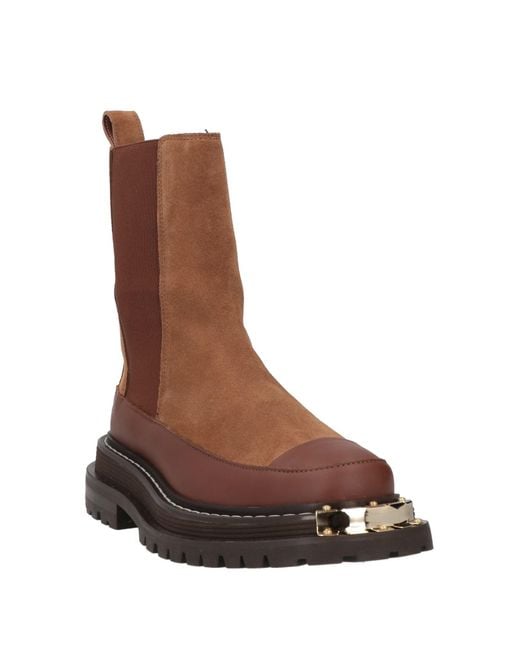 Sandro Brown Stiefelette