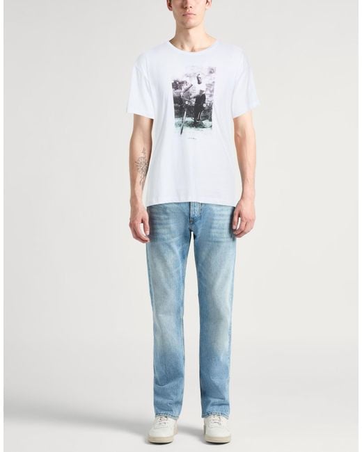 Emporio Armani White T-Shirt Cotton for men