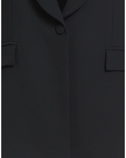 Caractere Black Blazer Polyester, Elastane