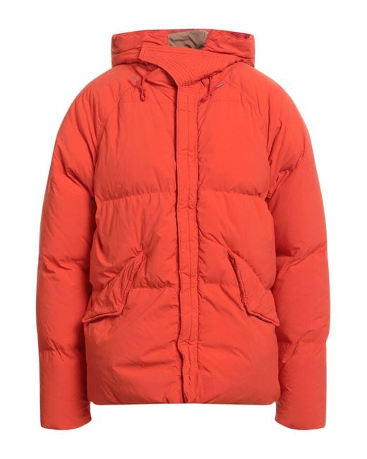 C P Company Red Puffer for men