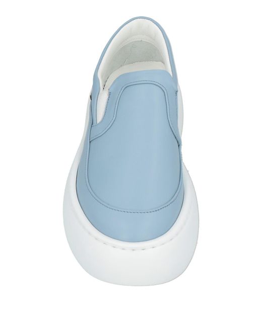 MSGM Blue Trainers
