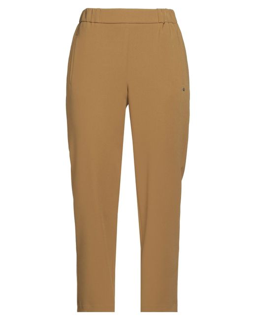 Ottod'Ame Natural Pants Polyester, Viscose, Elastane