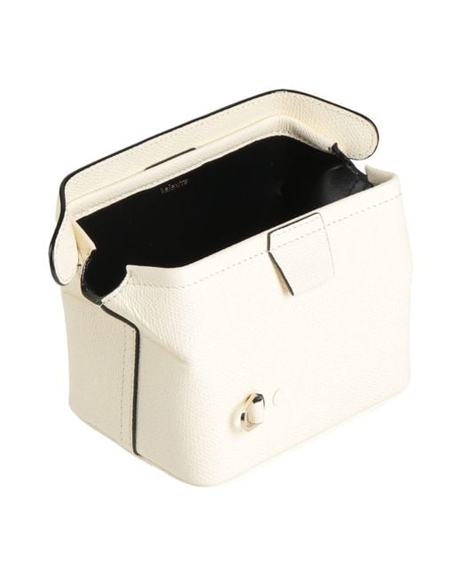 Valextra Natural Cross-Body Bag Calfskin