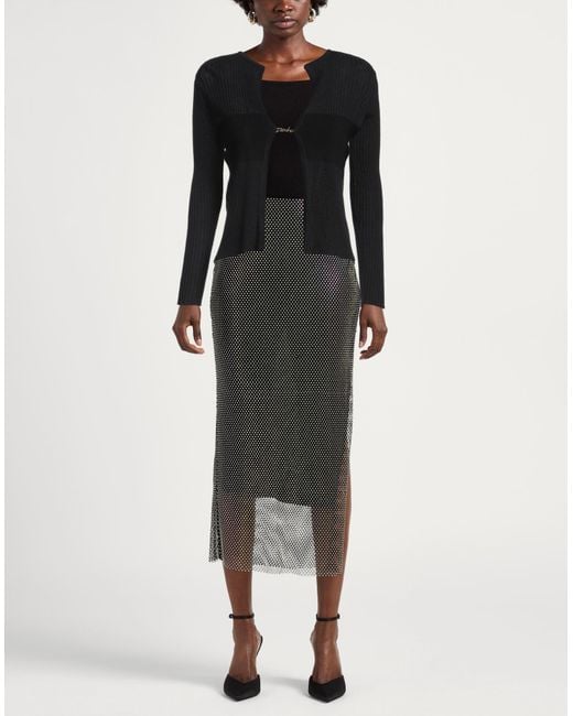 Pinko Black Cardigan Acrylic, Wool