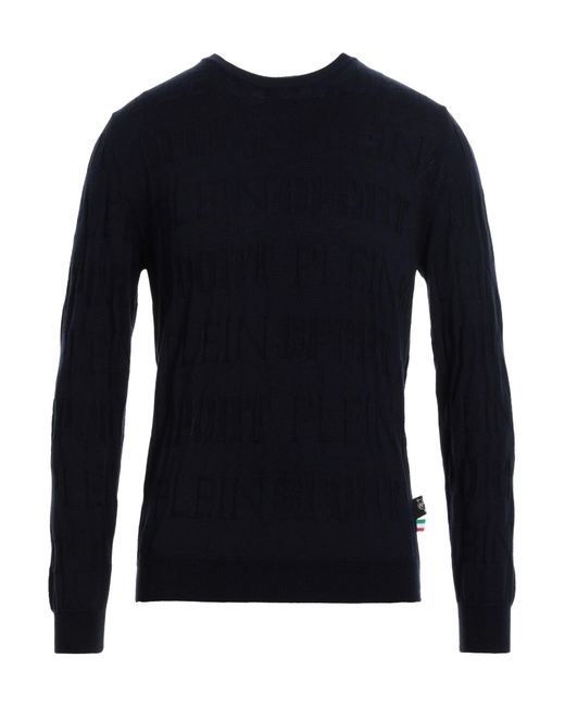 Philipp Plein Blue Sweater for men
