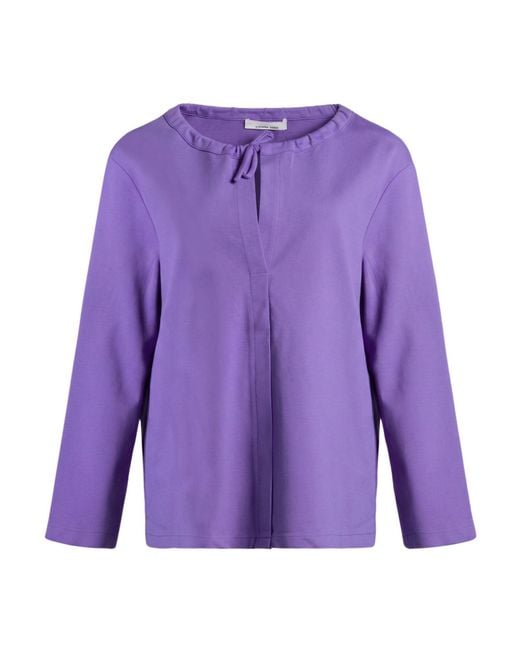 Liviana Conti Purple Tops