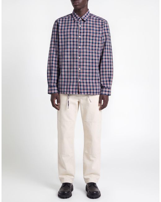 Daniele Fiesoli Blue Shirt Cotton for men