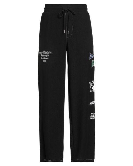 True Religion Black Pants for men