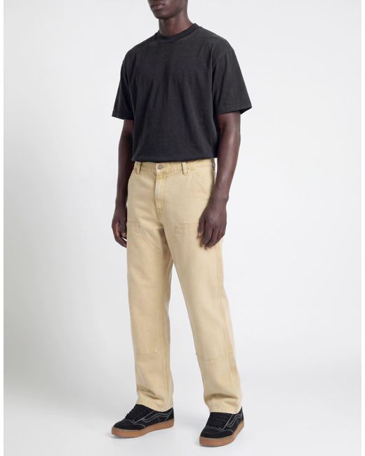 Carhartt Natural Pants Cotton for men
