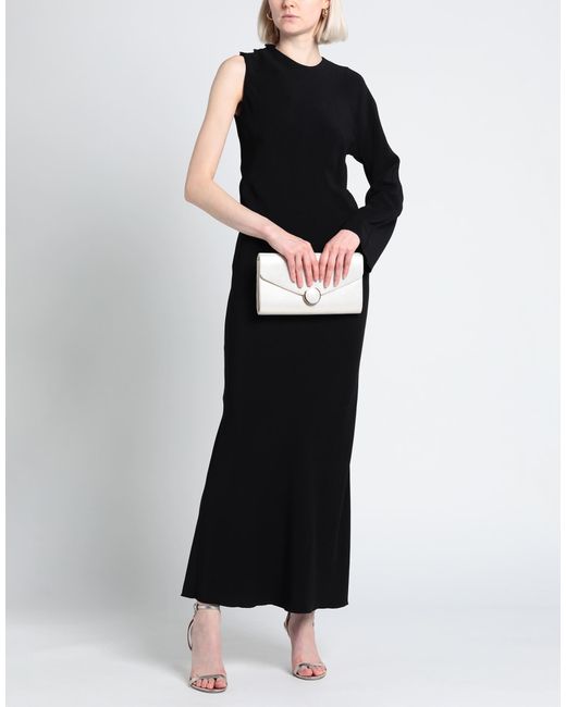 Erika Cavallini Semi Couture Black Long Dress