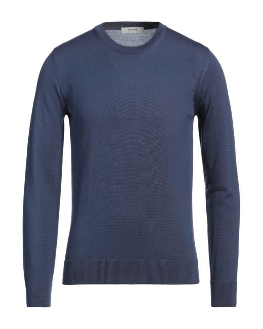 Alpha Studio Blue Jumper for men