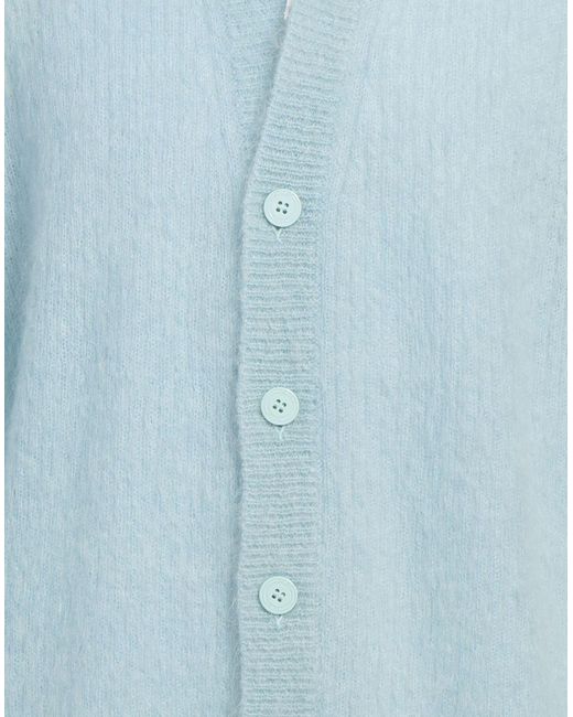 Gcds Blue Sky Cardigan Mohair Wool, Polyamide, Wool for men