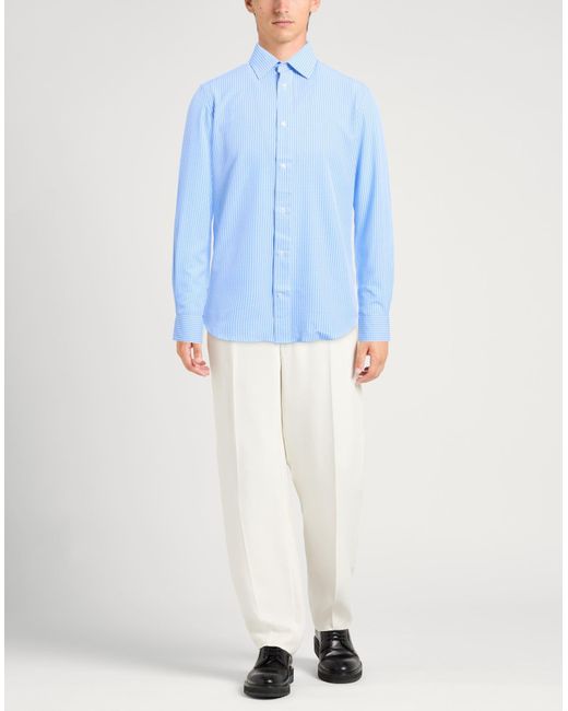 Scotch & Soda Blue Shirts for men