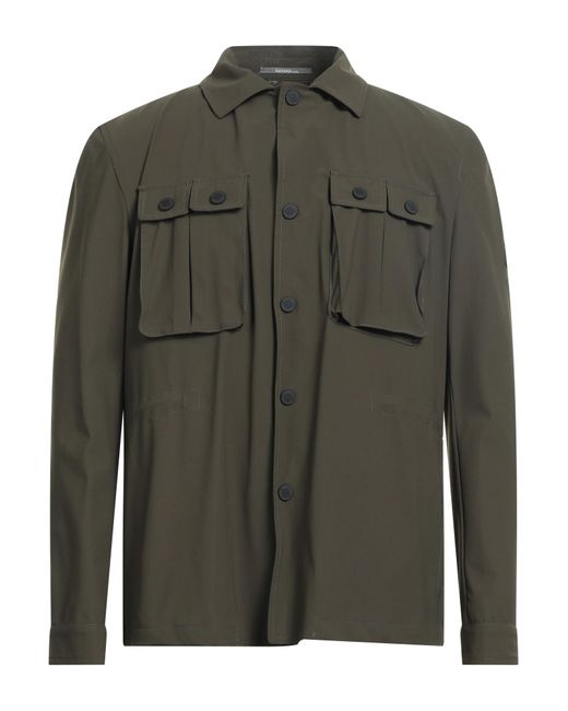 Havana & Co. Green Shirt Polyamide, Elastane for men