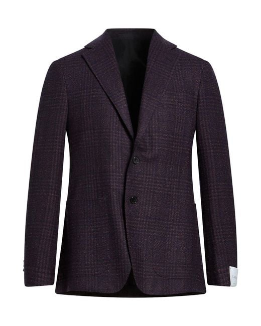 Caruso Blue Blazer for men