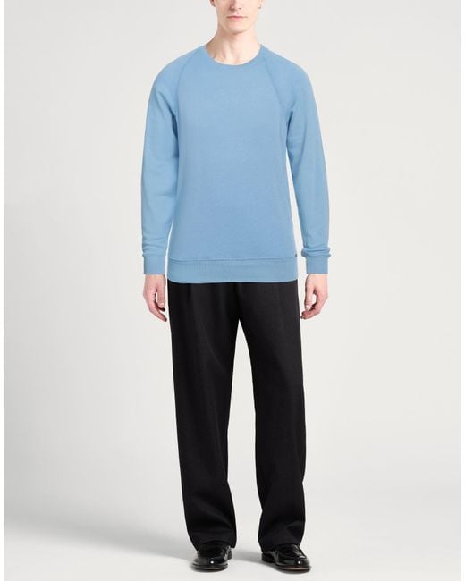 Tom Ford Blue Light Sweatshirt Cotton, Acrylic for men
