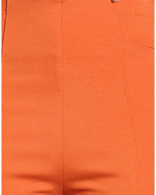 Kocca Orange Pants Viscose, Nylon, Elastane