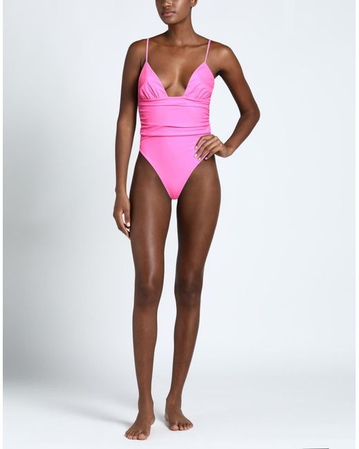 Amen Pink One-piece Swimsuit
