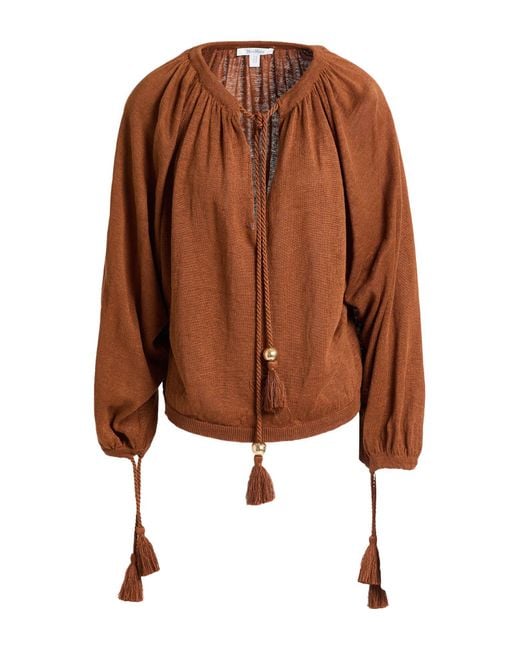 Max Mara Brown Pullover