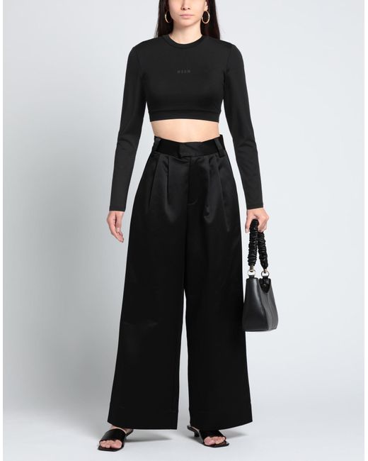 MSGM Black T-shirt