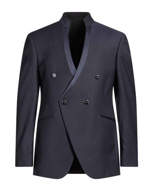 Luigi Bianchi Blue Blazer for men