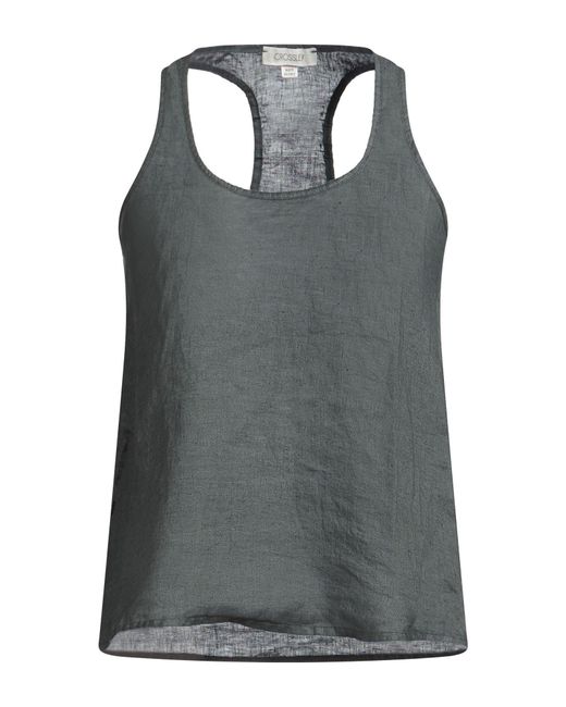 Top di Crossley in Gray
