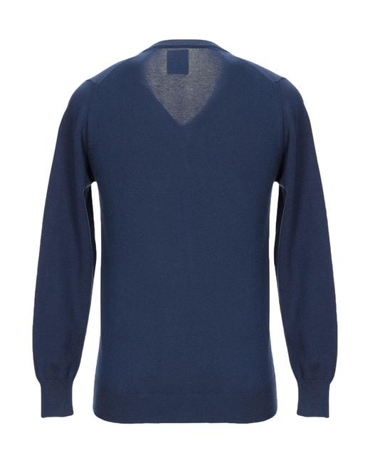 Colmar Blue Sweater Cotton for men