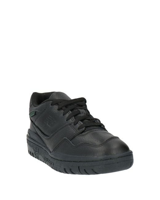 New Balance Black Sneakers Leather