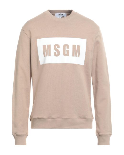 MSGM Sweatshirt in Pink für Herren