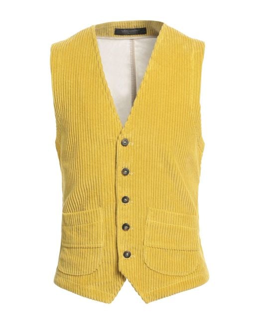 Messagerie Yellow Waistcoat for men