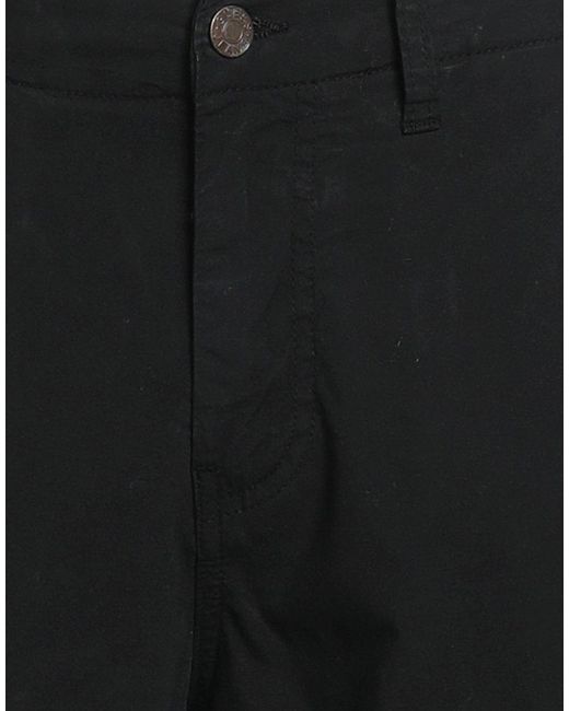 Guess Black Shorts & Bermuda Shorts Cotton, Elastane for men