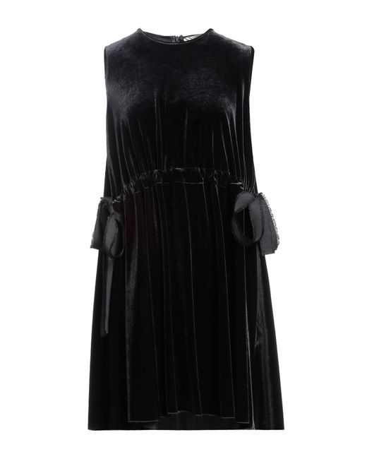Blanca Vita Black Mini Dress