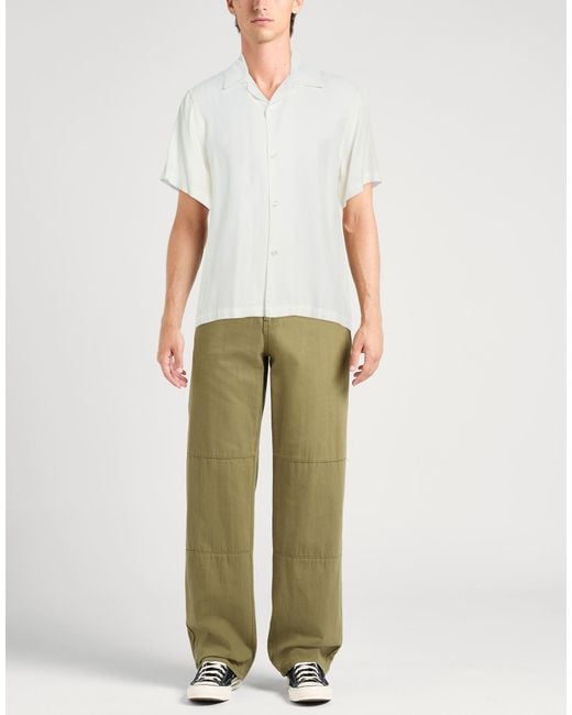 Sandro White Shirt Viscose for men