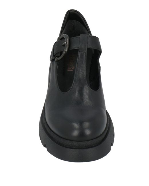 SINAPSI Black Pumps Leather