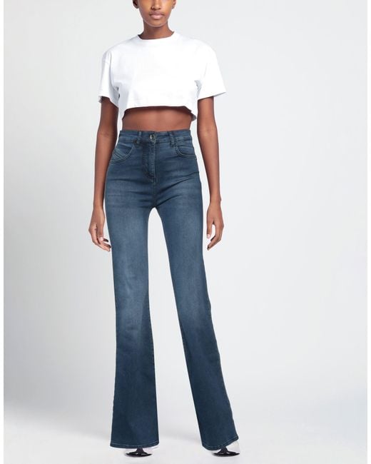 Patrizia Pepe Blue Denim Pants