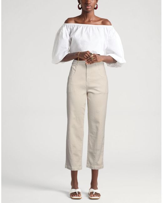 Eleventy Natural Jeans Cotton, Elastane