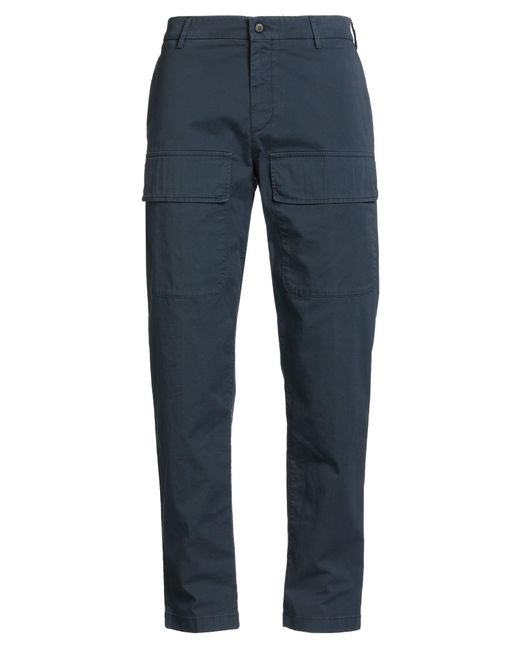 Eleventy Blue Platinum Pants Cotton, Elastane for men