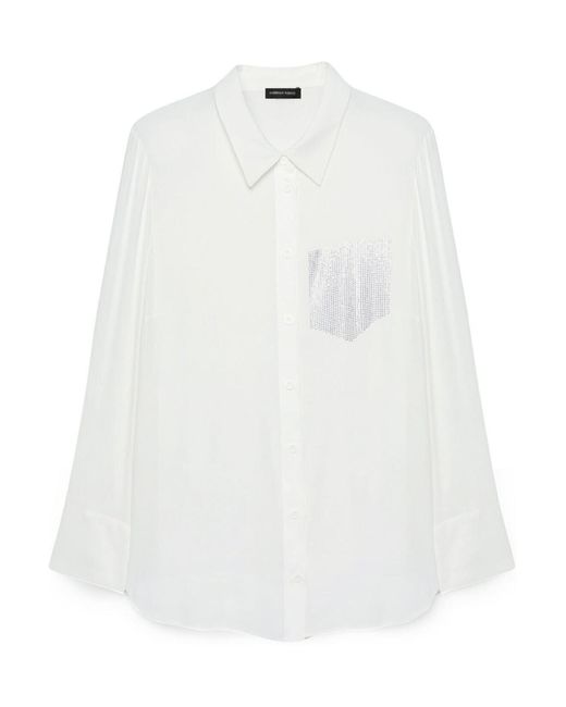 Camisa FIORELLA RUBINO de color White