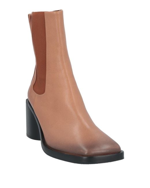 Halmanera Brown Ankle Boots
