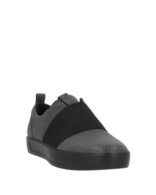 Ecco Black Sneakers Leather