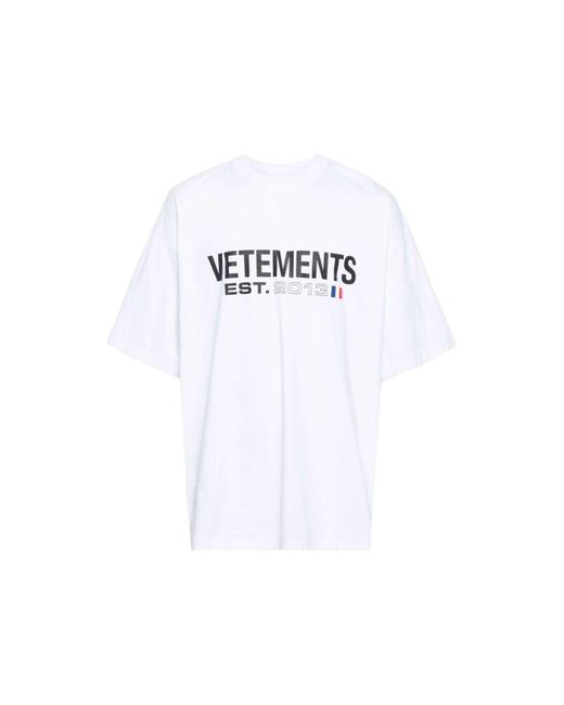 T-shirt di Vetements in White