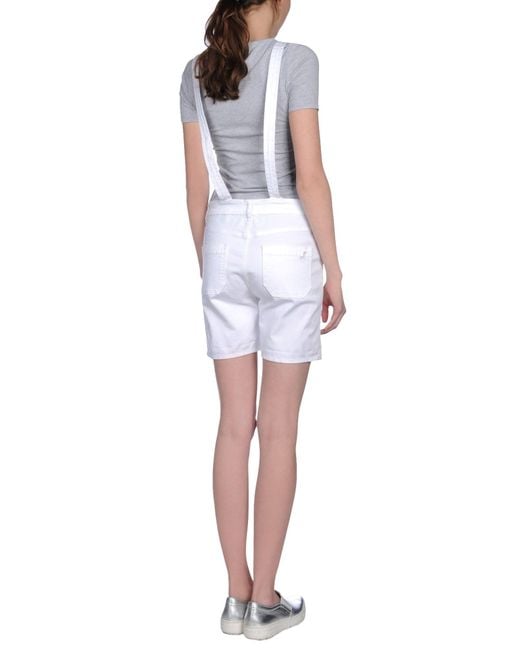 Seafarer White Overalls Cotton, Elastane