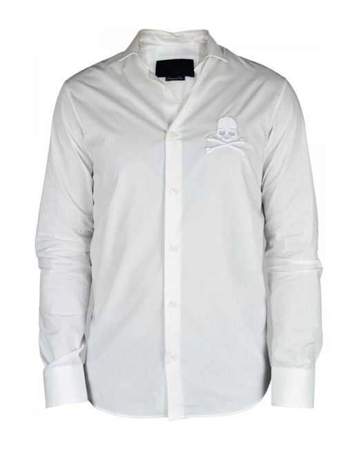 Camicia di Philipp Plein in Gray da Uomo