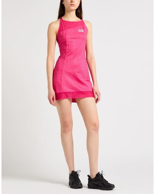 EA7 Pink Mini Dresses