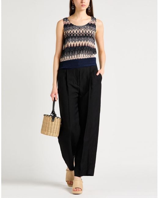 Top Missoni en coloris Black