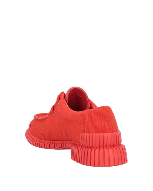 Zapatos de cordones Camper de color Red