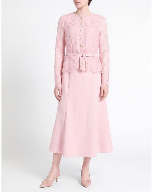 Self-Portrait Pink Maxi Dress